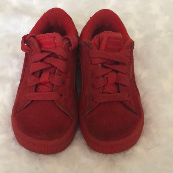 Toddler puma Red - Picture 2 of 4